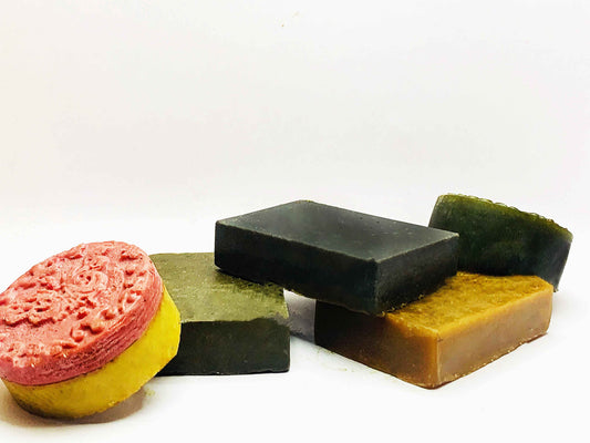 🌿✨ Ultimate Herbal Soap Bundle – 6 in 1 Natural Skincare Bloom N Bliss
