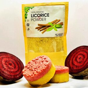 lacorice and beet root Soap