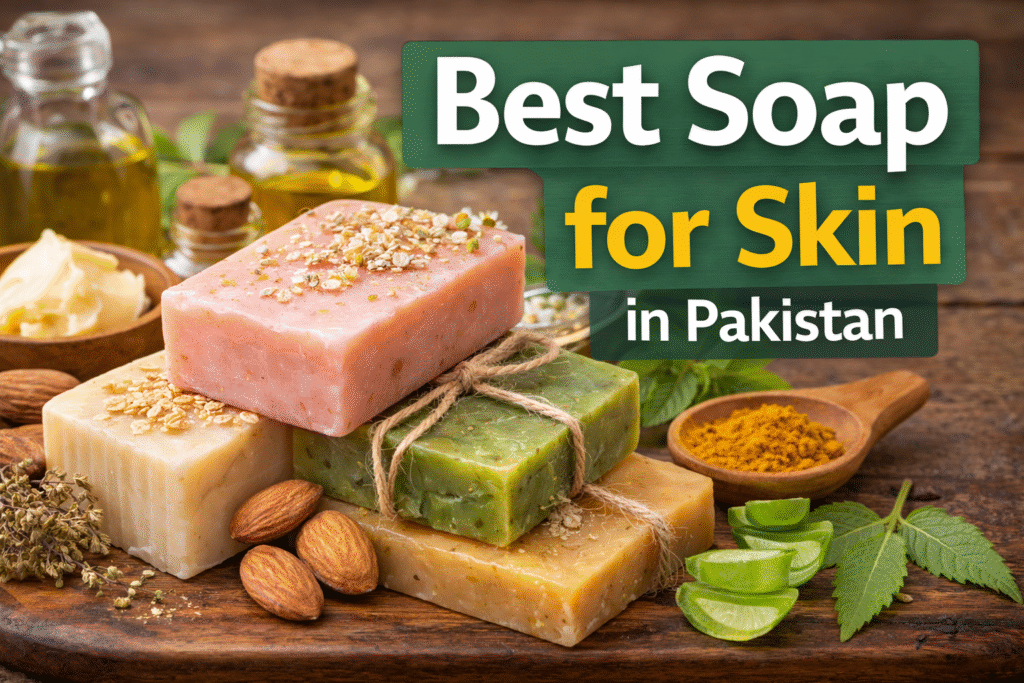Best soaps for skin in Pakistan organic herbal soap.